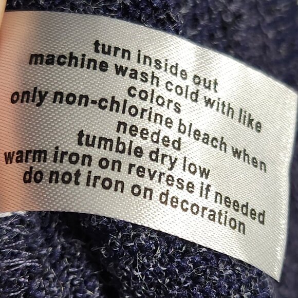 Lane Bryant - NEW - Blue Heathered Wide Cowl Neck Sweater - Size: 22/24 - Picture 6 of 6